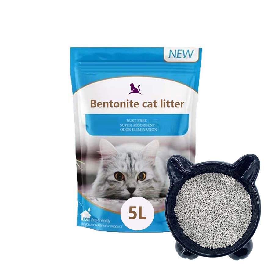 Super Absorbent Natural Bentonite Cat Litter High Efficiency Clumping