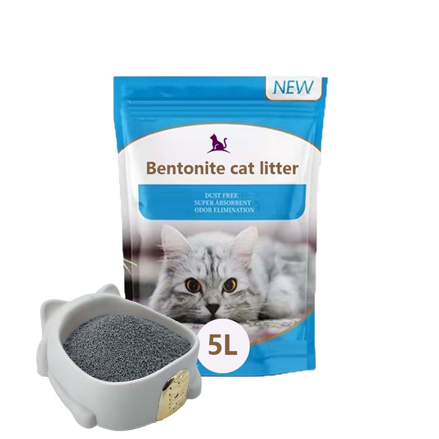 Best Seller Natural Superior Clumping Manufacturers Ball Shape Clay Premium 100%sodium Bentonite Cat Litter
